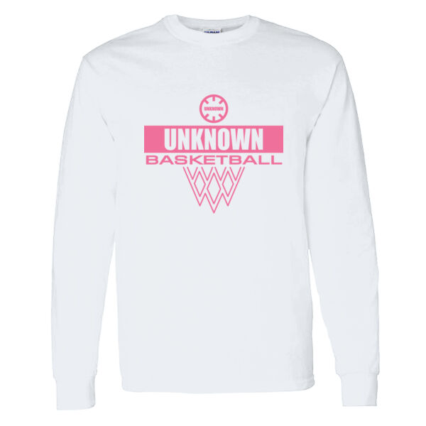 Unknown Basketball Heavy Cotton 100% Cotton Long Sleeve T Shirt Thumbnail